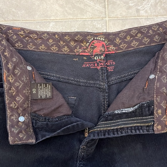 Lois  women’s Black corduroy pants size 30 - Picture 2 of 6